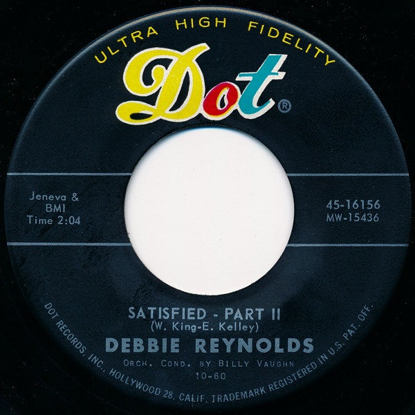 Debbie Reynolds : It Looks Like Rain In Cherry Blossom Lane (7")