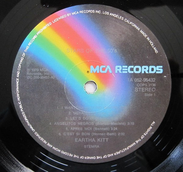Eartha Kitt : Eartha Kitt (LP, Album, RE, RP)