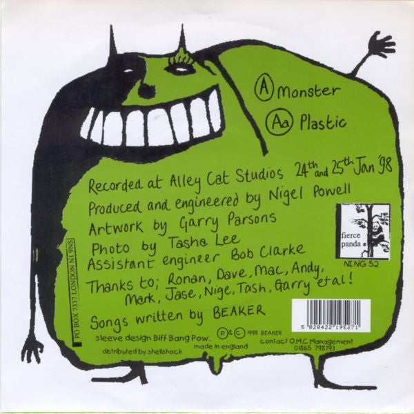 Beaker (3) : Monster / Plastic (7")
