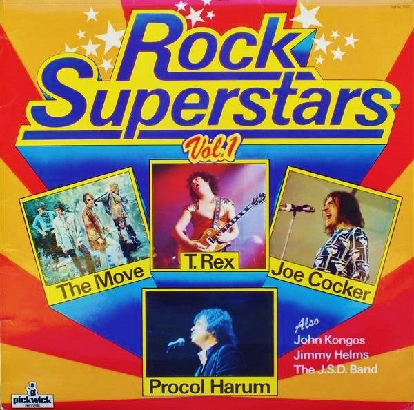 Various : Rock Superstars Vol.1 (LP, Comp)