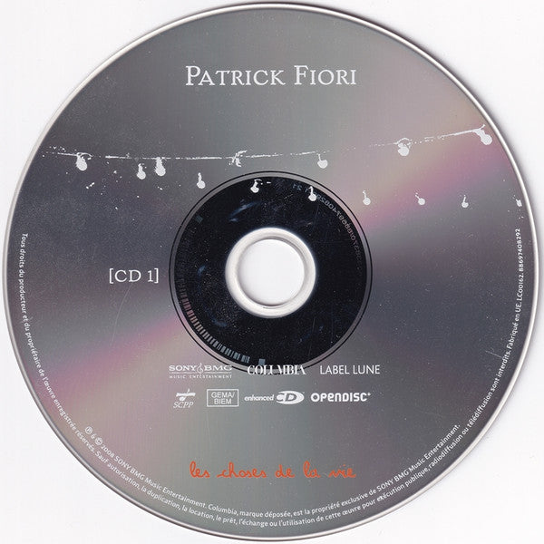 Patrick Fiori : Les Choses De La Vie (CD, Album, Enh + CD, Mini)