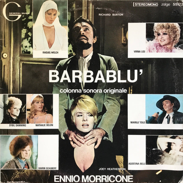 Ennio Morricone : Barbablu' (Colonna Sonora Originale) (LP, Album)