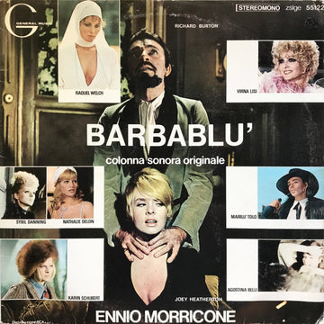 Ennio Morricone : Barbablu' (Colonna Sonora Originale) (LP, Album)