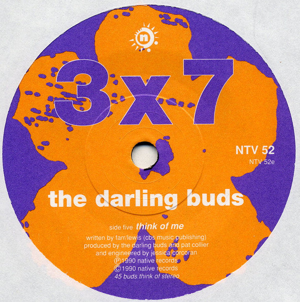 The Darling Buds : Three Times Seven (3x7")
