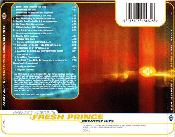 DJ Jazzy Jeff & The Fresh Prince : Greatest Hits (CD, Comp)