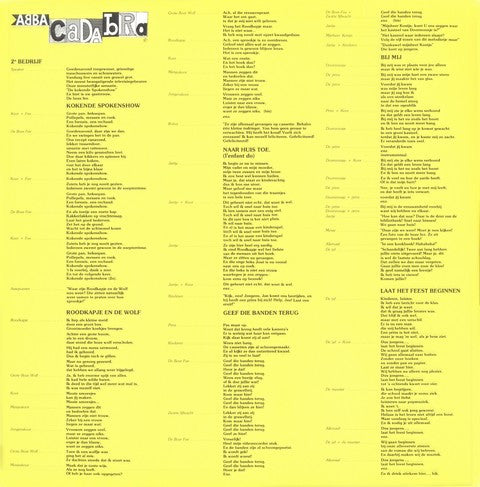 Various : ABBAcadabra (LP, Album, Gat)