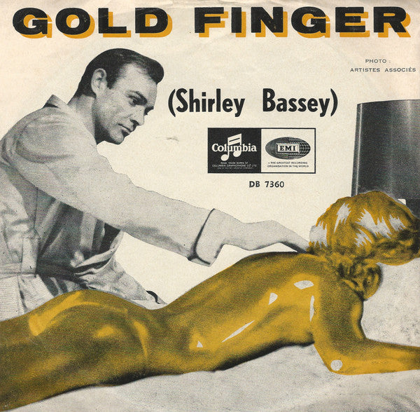Shirley Bassey : Goldfinger (7", Single)