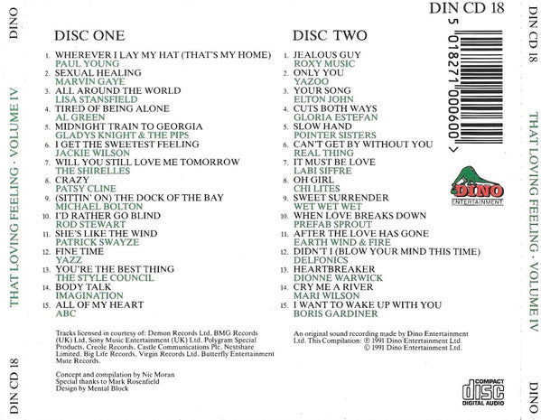Various : That Loving Feeling Volume IV (2xCD, Comp)