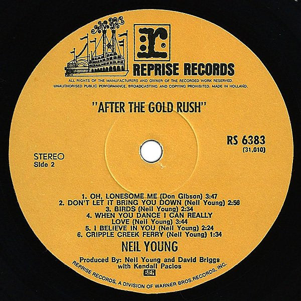 Neil Young : After The Gold Rush (LP, Album, Gat)