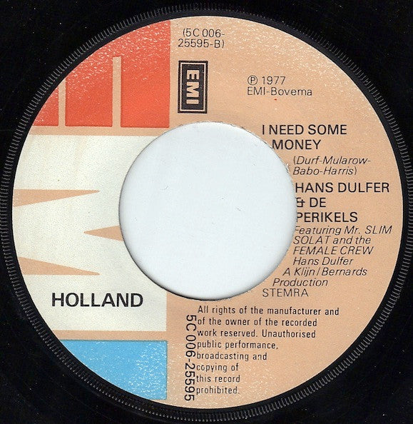 Dulfer & Perikels Featuring Mr. Slim (2), Solat And The Female Crew : Red, Red, Libanon (7", Single)