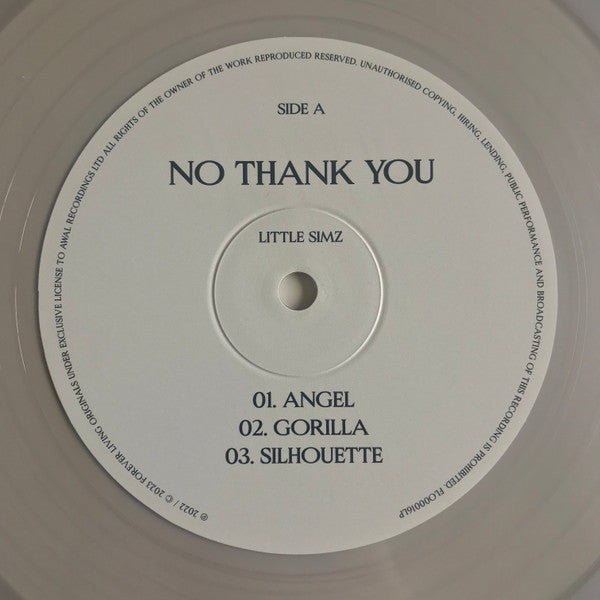 Little Simz : No Thank You (2xLP, Album, Cle)