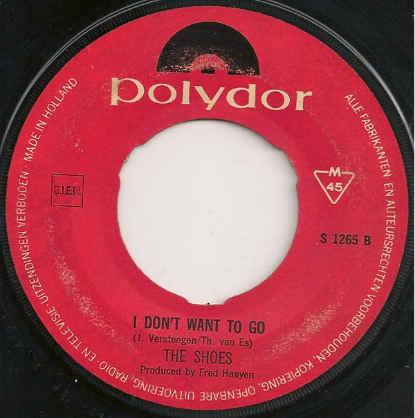 The Shoes : Man's Life / I Don't Like To Go (7", Single)