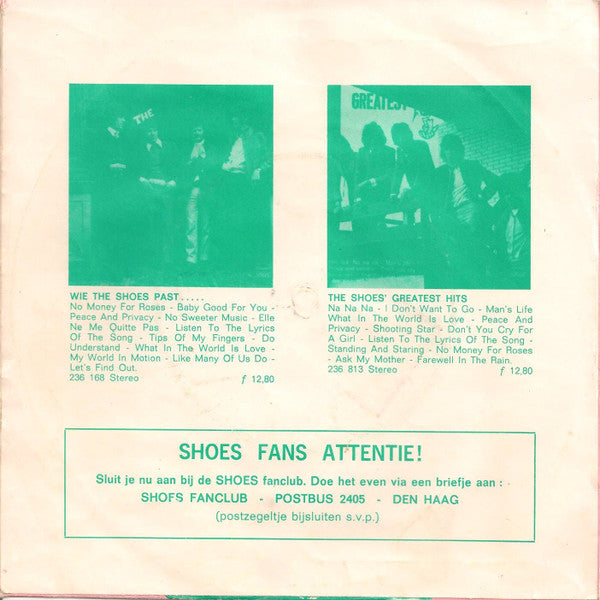 The Shoes : Happiness Is In This Beat / My Girl Flo (7", Single)