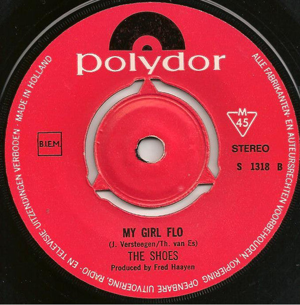 The Shoes : Happiness Is In This Beat / My Girl Flo (7", Single)