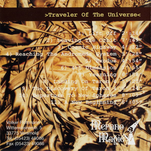 Projekt Gamma : The Traveler Of The Universe (CD, Album)