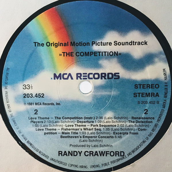 Lalo Schifrin : The Competition (Music From The Original Motion Picture Soundtrack) (LP)
