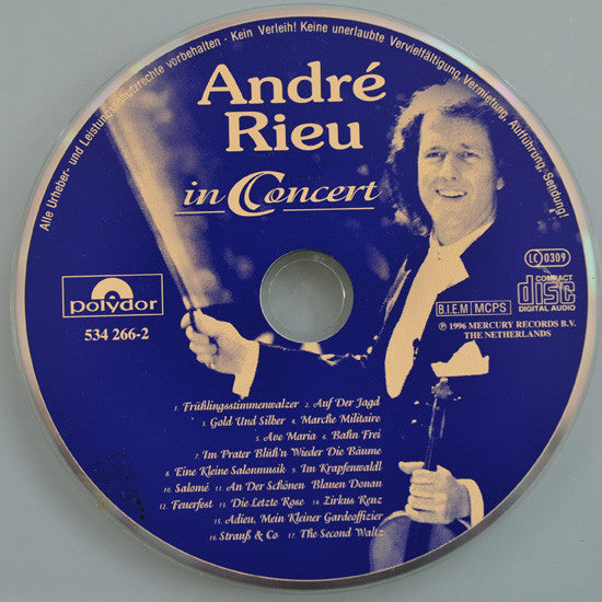 André Rieu : In Concert (CD, Album, RE)