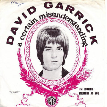 David Garrick : A Certain Misunderstanding (7", Single)