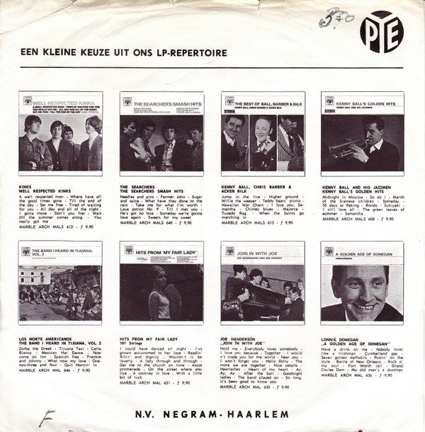 David Garrick : A Certain Misunderstanding (7", Single)