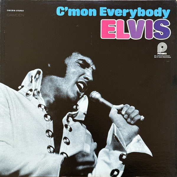 Elvis Presley : C'mon Everybody (LP, Comp, Mono, RE, Hol)