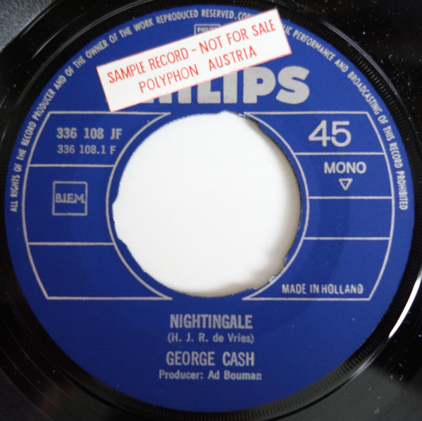 George Cash : Nightingale (7", Single, Mono, Gre)