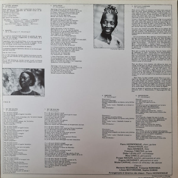 Pierre Akendengue : Owende (LP, Album)