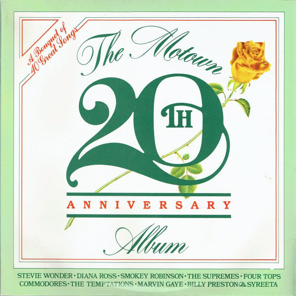 Various : The Motown 20th Anniversary Album (2xLP, Comp)