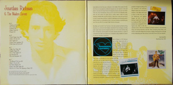Jonathan Richman & The Modern Lovers : The Best Of (2xLP, Comp)