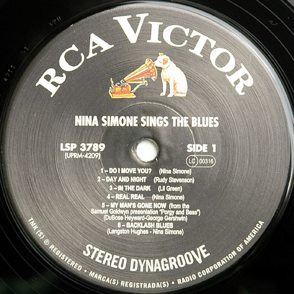 Nina Simone : Nina Simone Sings The Blues (LP, RE, RM, 180)