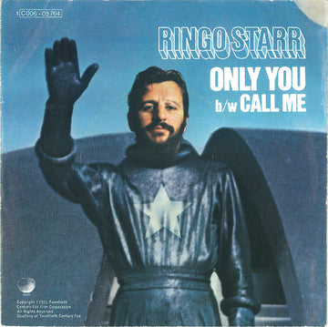 Ringo Starr : Only You (7", Single)