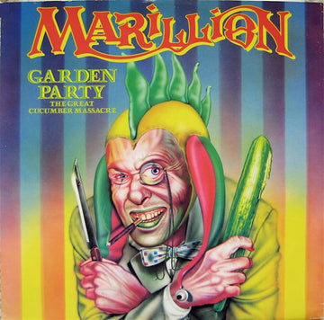 Marillion : Garden Party (The Great Cucumber Massacre) (12", Pos)