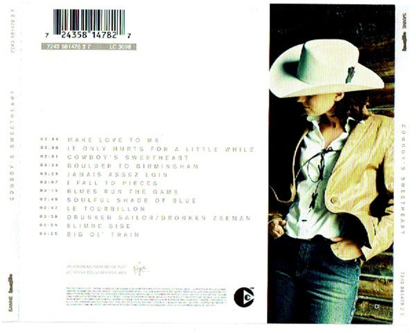 Sanne (2) : Cowboy's Sweetheart (CD, Album)
