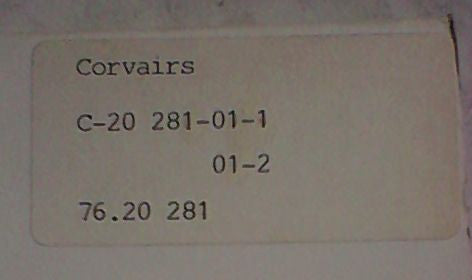 The Corvairs : Sad Hotel (12", EP, TP)