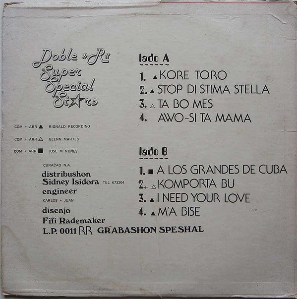 Doble R : Kore, Toro (LP, Album)