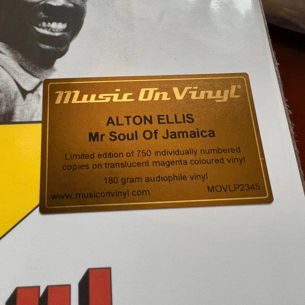 Alton Ellis : Mr Soul Of Jamaica (LP, Ltd, Num, RE, Mag)