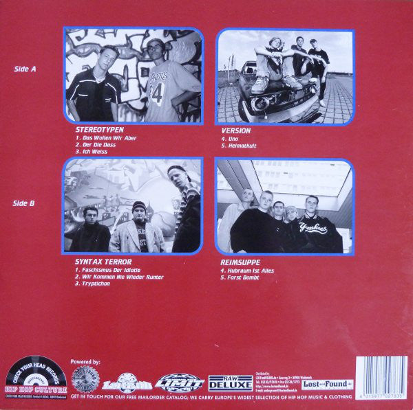 Various : B-Boys United (LP, Comp)