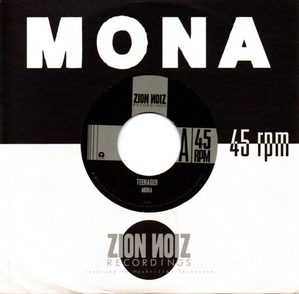 Mona (12) : Teenager (7", Single)