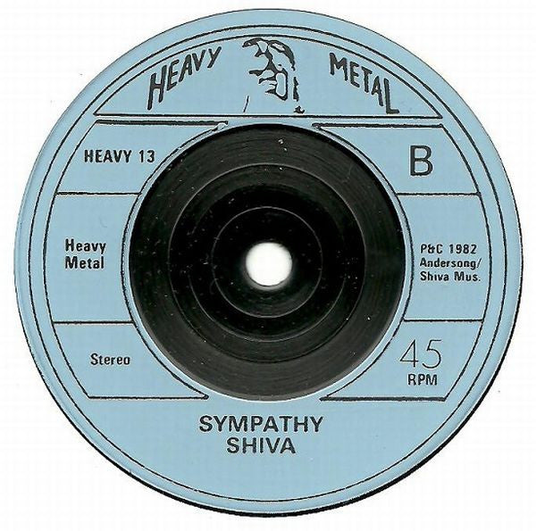 Shiva (21) : Rock Lives On (7", Single)