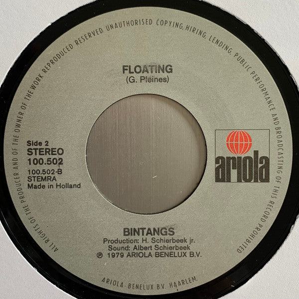 Bintangs : Snake In The Grass (7", Single)
