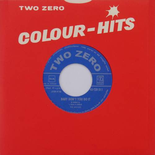 The Moods (2) : Gina / Baby Don't Yo Do It (7", Red)