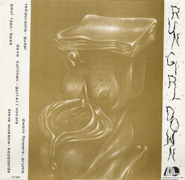 Jesus Manson : Run Girl / Down (7")