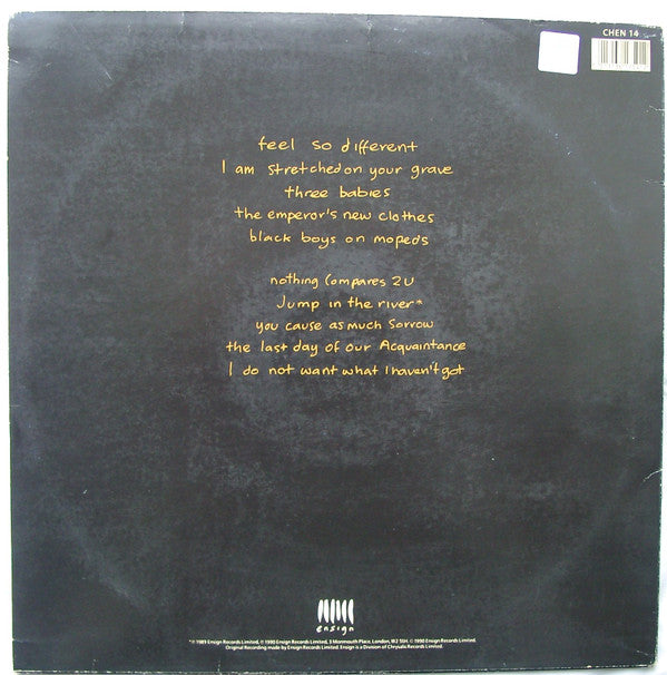 Sinéad O'Connor : I Do Not Want What I Haven't Got (LP, Album)