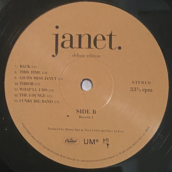 Janet Jackson : Janet. (3xLP, Album, Dlx, RE)