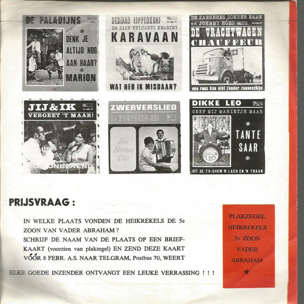 De Heikrekels : Lieve Meid (7", Single)