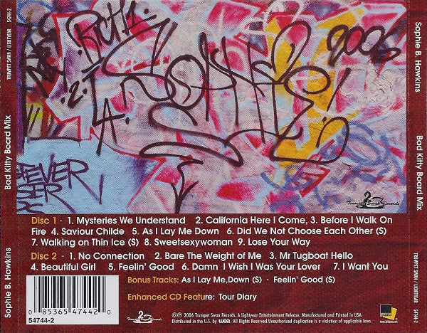 Sophie B. Hawkins : Bad Kitty Board Mix (2xCD, Album, Enh)