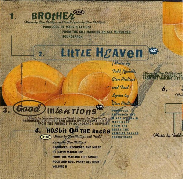 Toad The Wet Sprocket : In Light Syrup (CD, Comp)