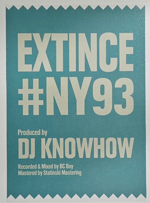 Extince : How U Want The X / Diss-Proof (12", Single, Ltd, Num, Cle)