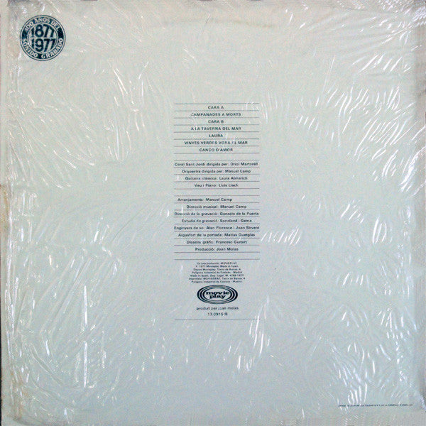 Lluis Llach : Campanades A Morts (LP, Album)