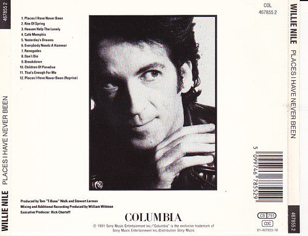 Willie Nile : Places I Have Never Been (CD, Album)