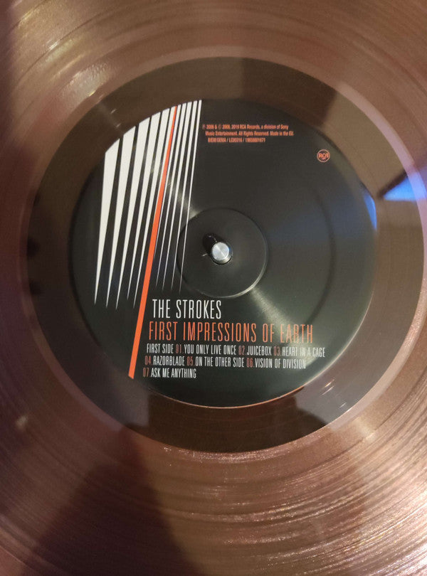 The Strokes : First Impressions Of Earth (LP, Album, Ltd, RE, Haz)